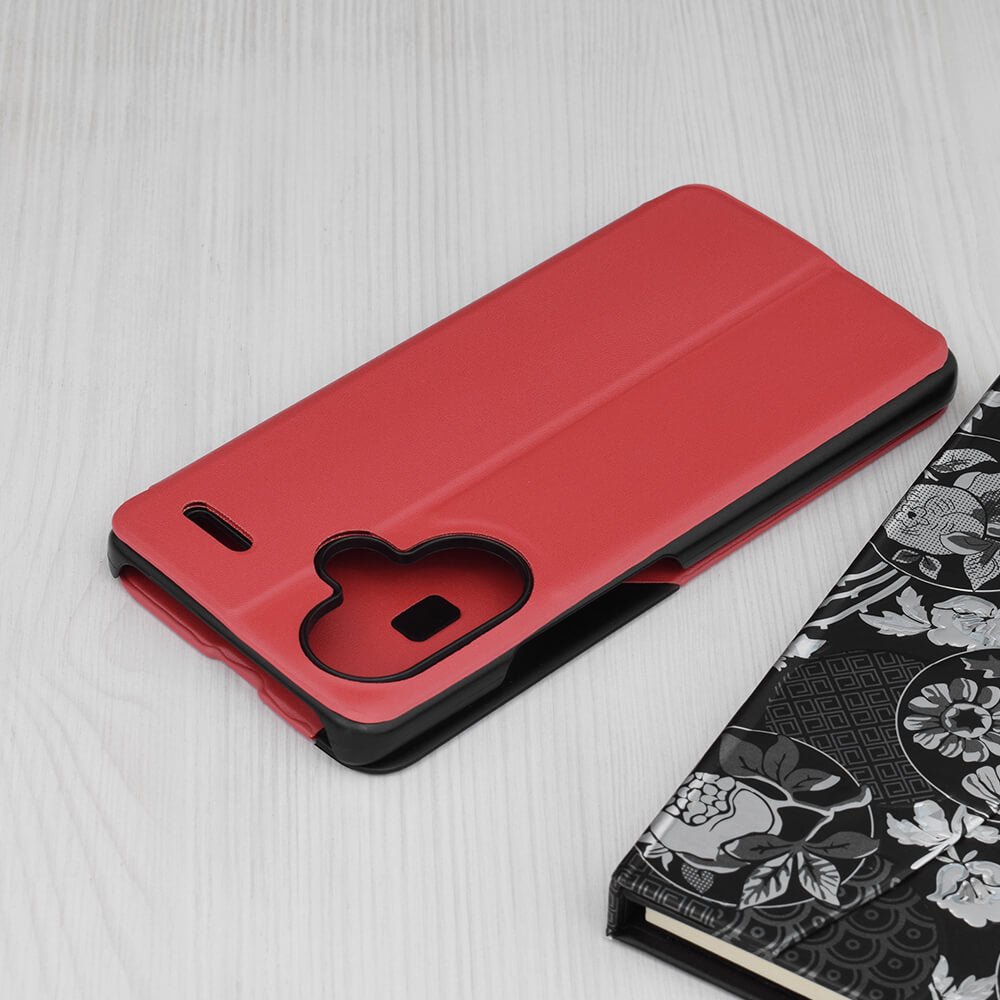 Techsuit Xiaomi Redmi Note 13 Pro+ 5G - eFold Series - Θήκη Βιβλίο - Red
