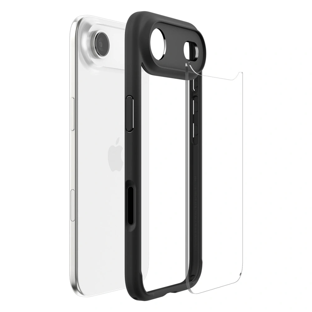 Spigen iPhone Air - Ultra Hybrid - Σκληρή Θήκη με Πλαίσιο Σιλικόνης - Matte Black