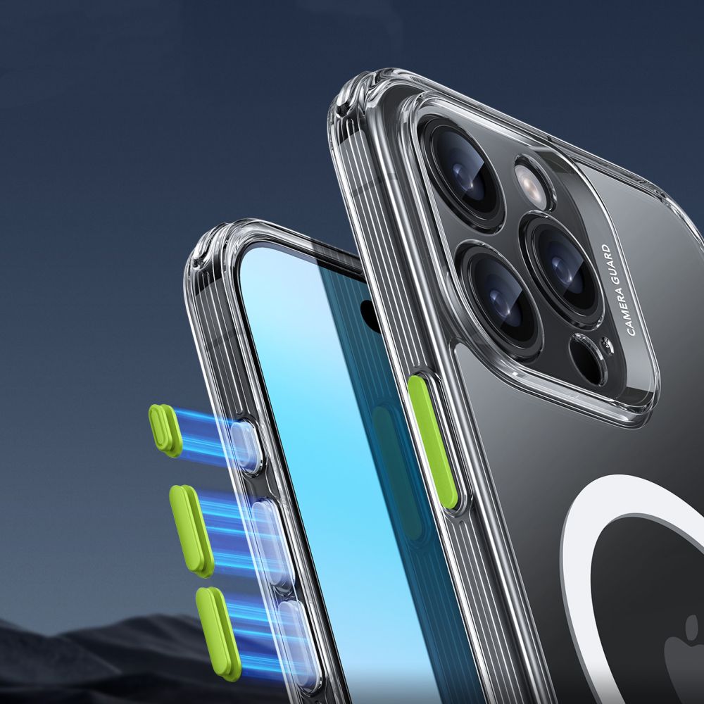 ESR iPhone 16 Pro - Classic Pro Halolock - Σετ με 1 Αντιχαρακτικό Γυαλί Οθόνης και Θήκη MagSafe - Διάφανη