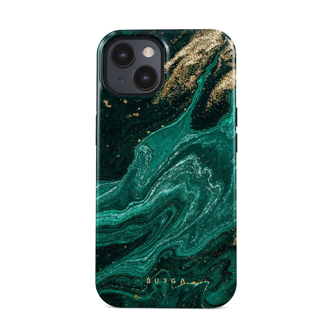 Burga iPhone 15 Fashion Tough MagSafe Σκληρή Θήκη με MagSafe - Emerald Pool