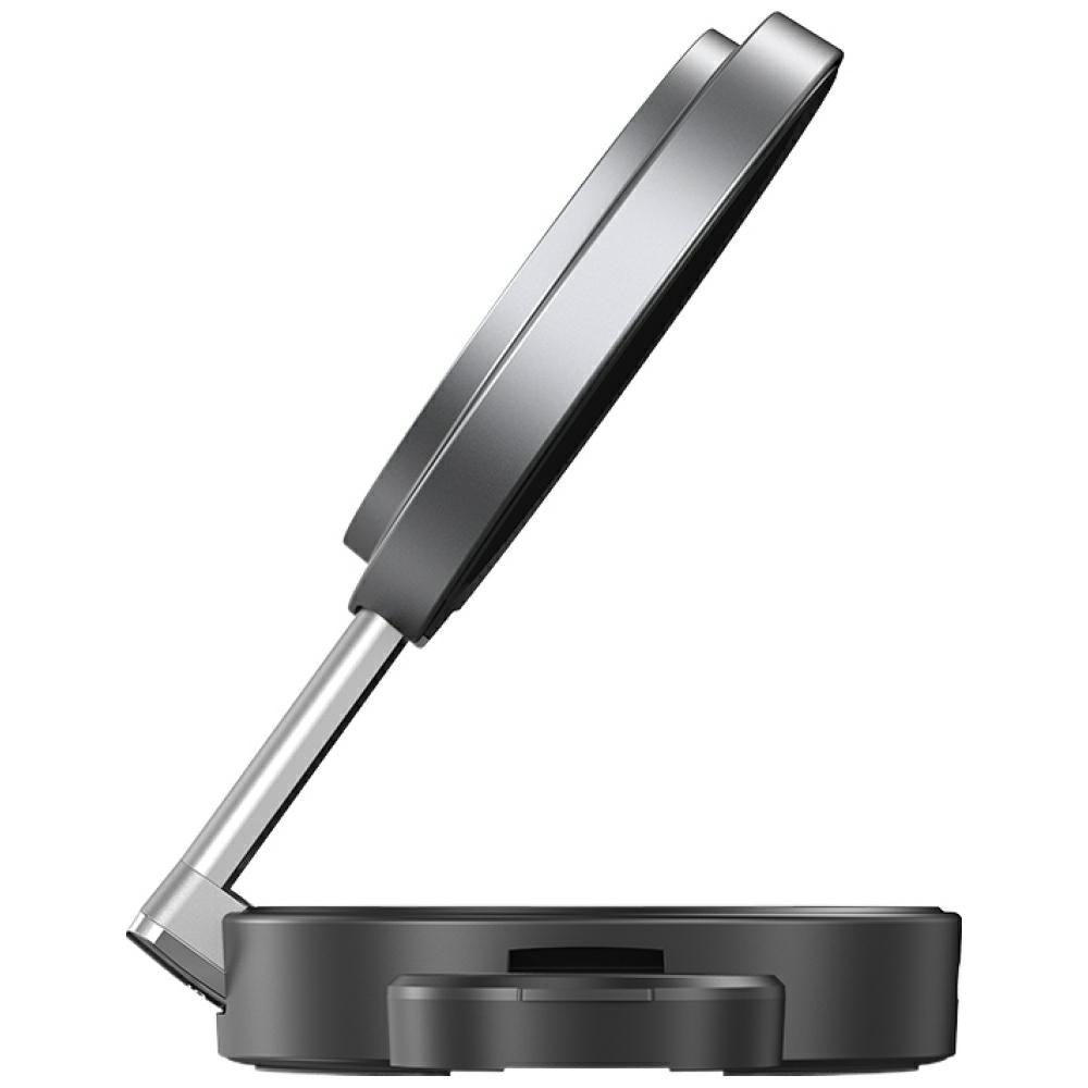 USAMS 3in1 Πτυσσόμενος Ασύρματος Φορτιστής Qi για Smartphones και Apple Watch και Airpods 15W - Black