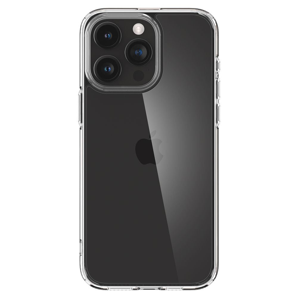 Spigen iPhone 15 Pro Ultra Hybrid Σκληρή Θήκη με Πλαίσιο Σιλικόνης - Crystal Clear