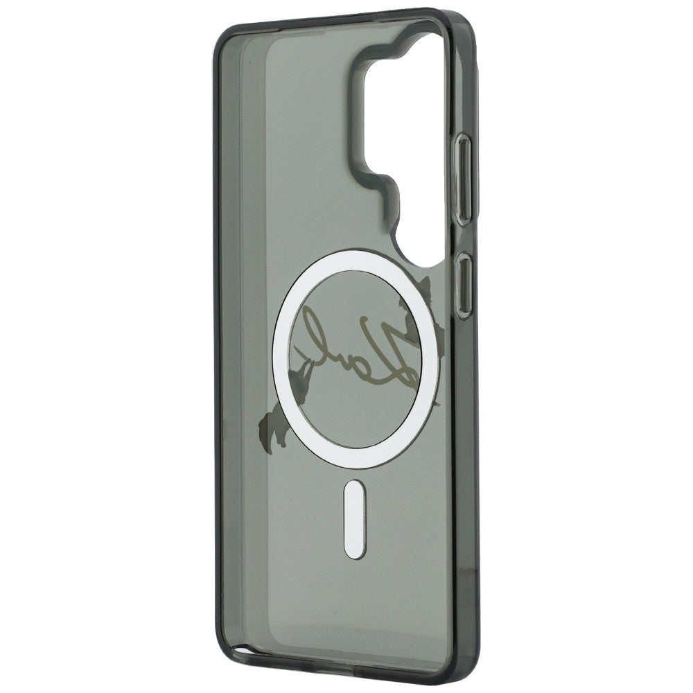 Karl Lagerfeld Samsung Galaxy S26 Ultra - Σκληρή Θήκη με Πλαίσιο Σιλικόνης - IML KC Script MagSafe - Black