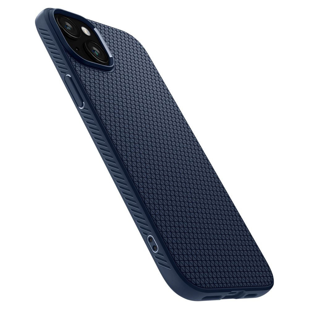 Spigen iPhone 15 Liquid Air Θήκη Σιλικόνης - Navy Blue