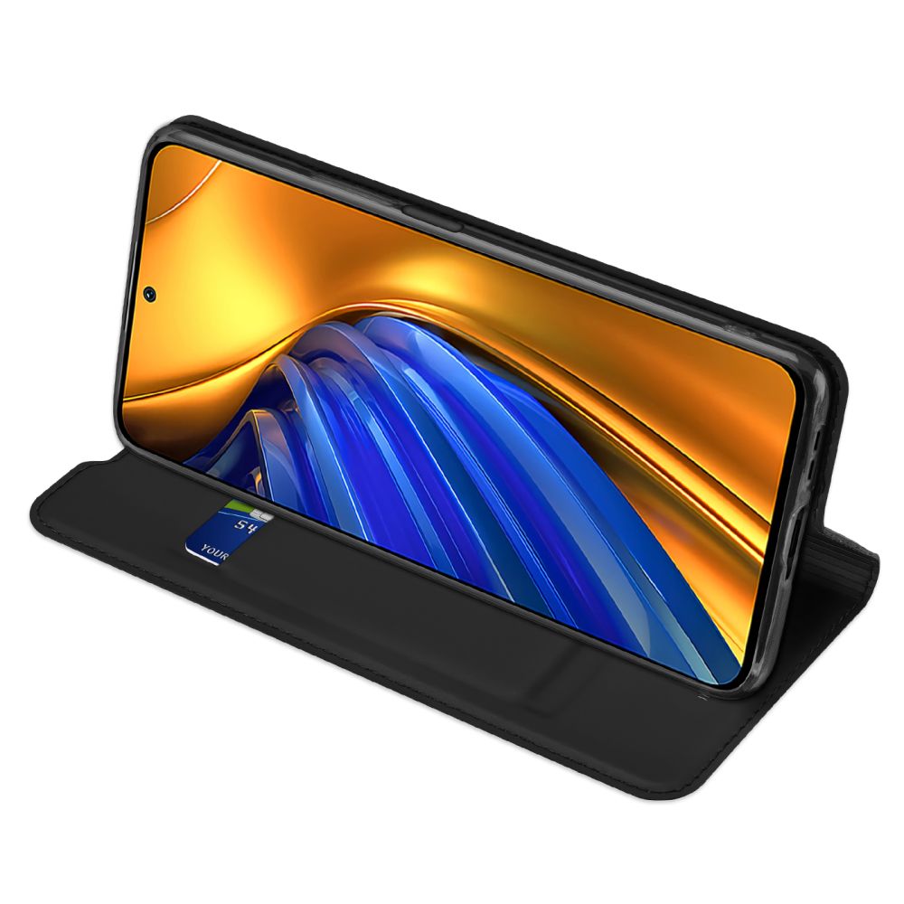 Dux Ducis Xiaomi Poco F4 5G Flip Stand Case Θήκη Βιβλίο - Black