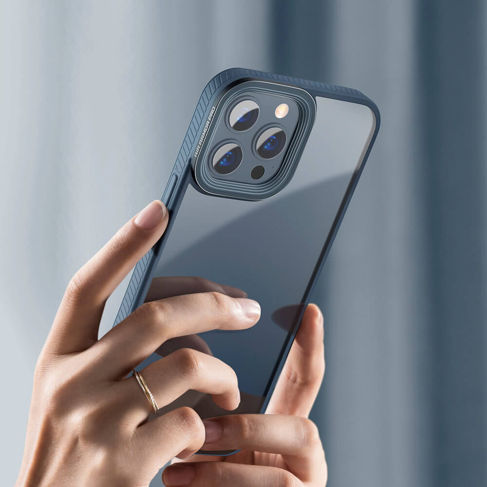 Baseus Crystal Hard Σκληρή Θήκη για iPhone 13 Pro - Blue - ARJT000703