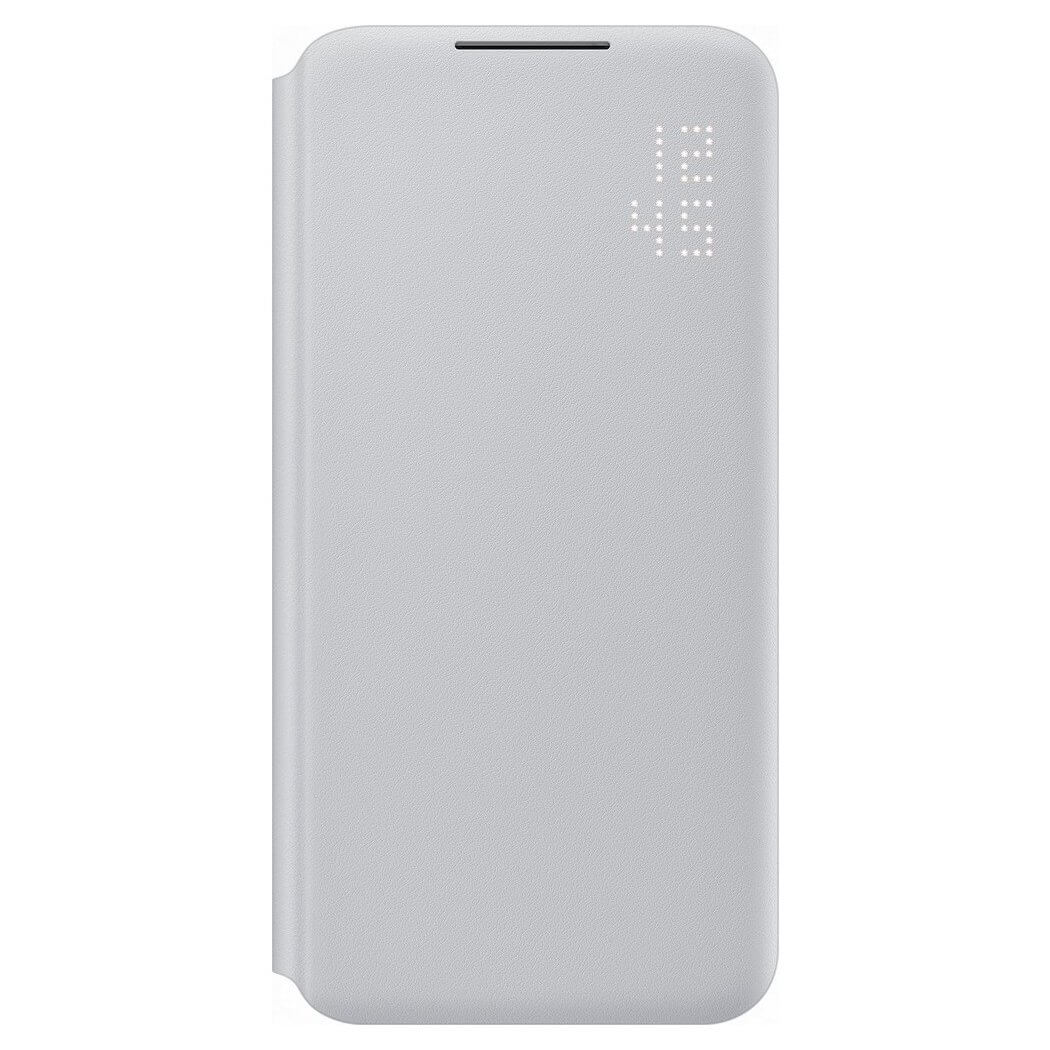 Samsung LED View Cover Samsung Galaxy S22 Plus Θήκη Βιβλίο - Light Grey - EF-NS906PJEGEE
