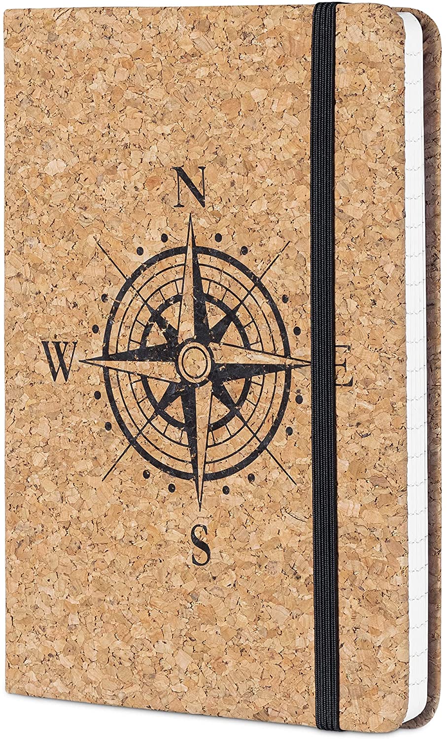 Navaris Notebook with Cork Cover Σημειωματάριο από Φελλό Design Compass - 48477.06