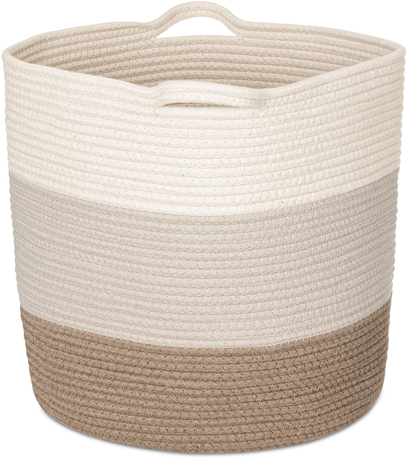 Navaris Βαμβακερό Καλάθι Αποθήκευσης / Απλύτων - Brown - 53144.24