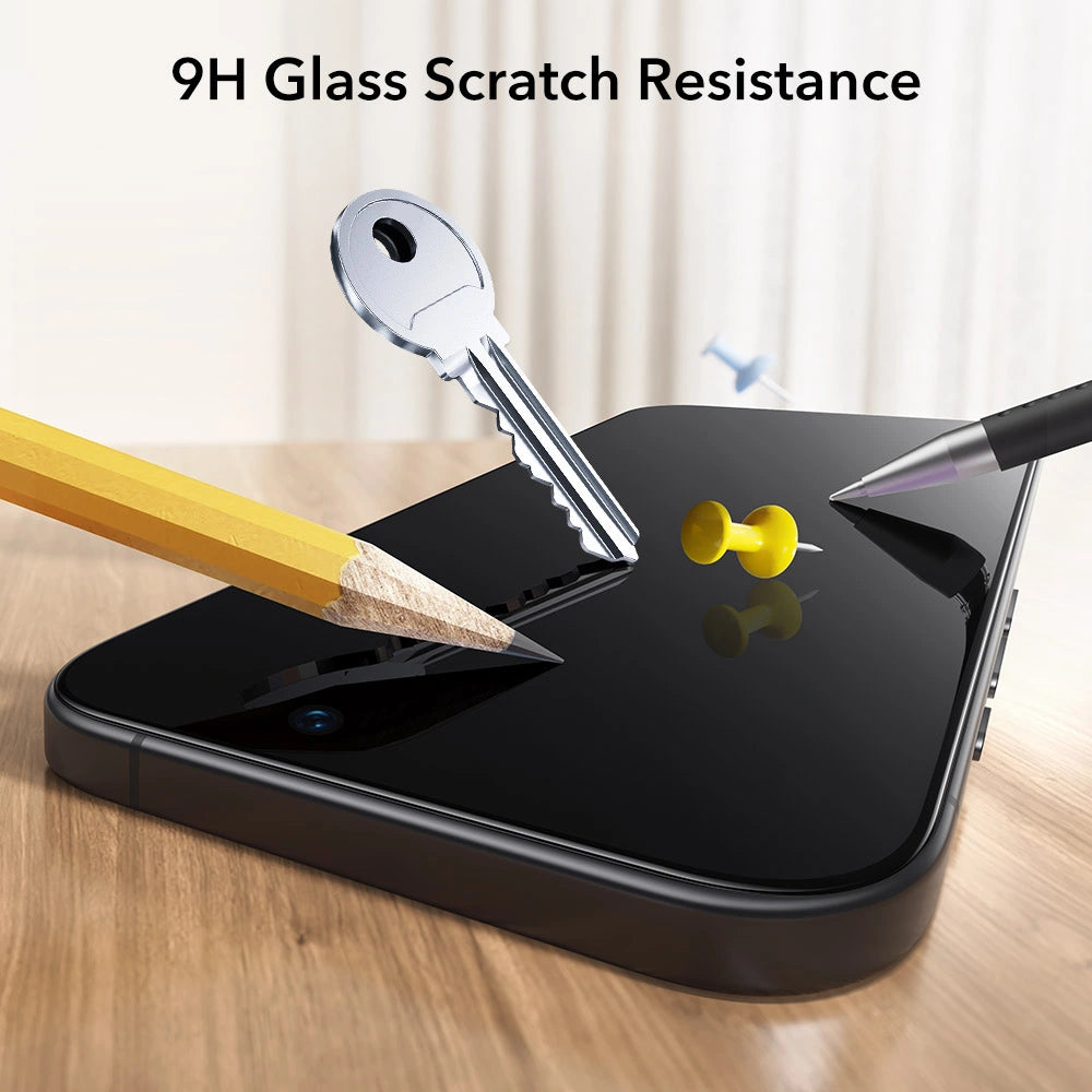 ESR iPhone 17 Pro - UltraFit Classic - Full Screen Αντιχαρακτικό Γυαλί Οθόνης - 2 Τεμάχια - Black