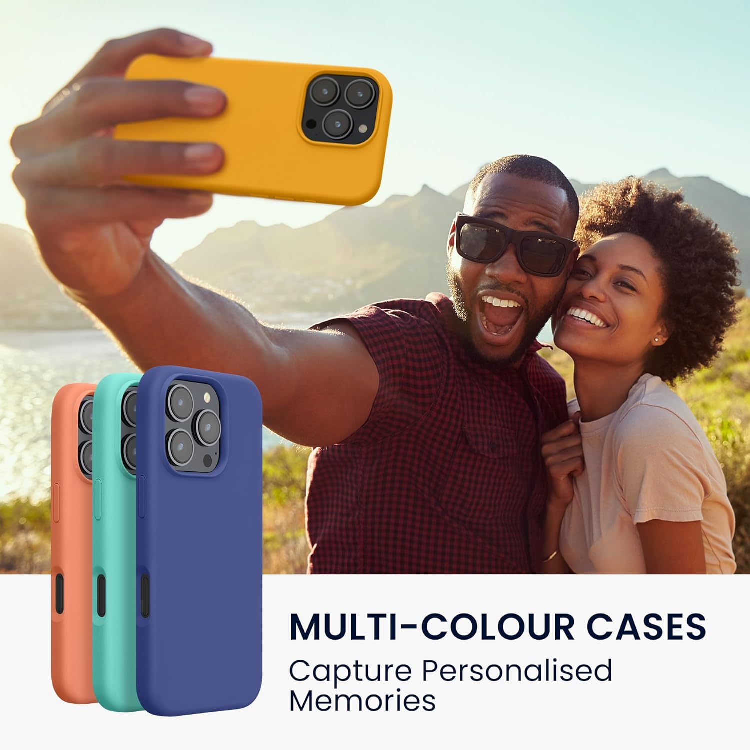 KW iPhone 16 Pro Θήκη Σιλικόνης Rubberized TPU - Mango