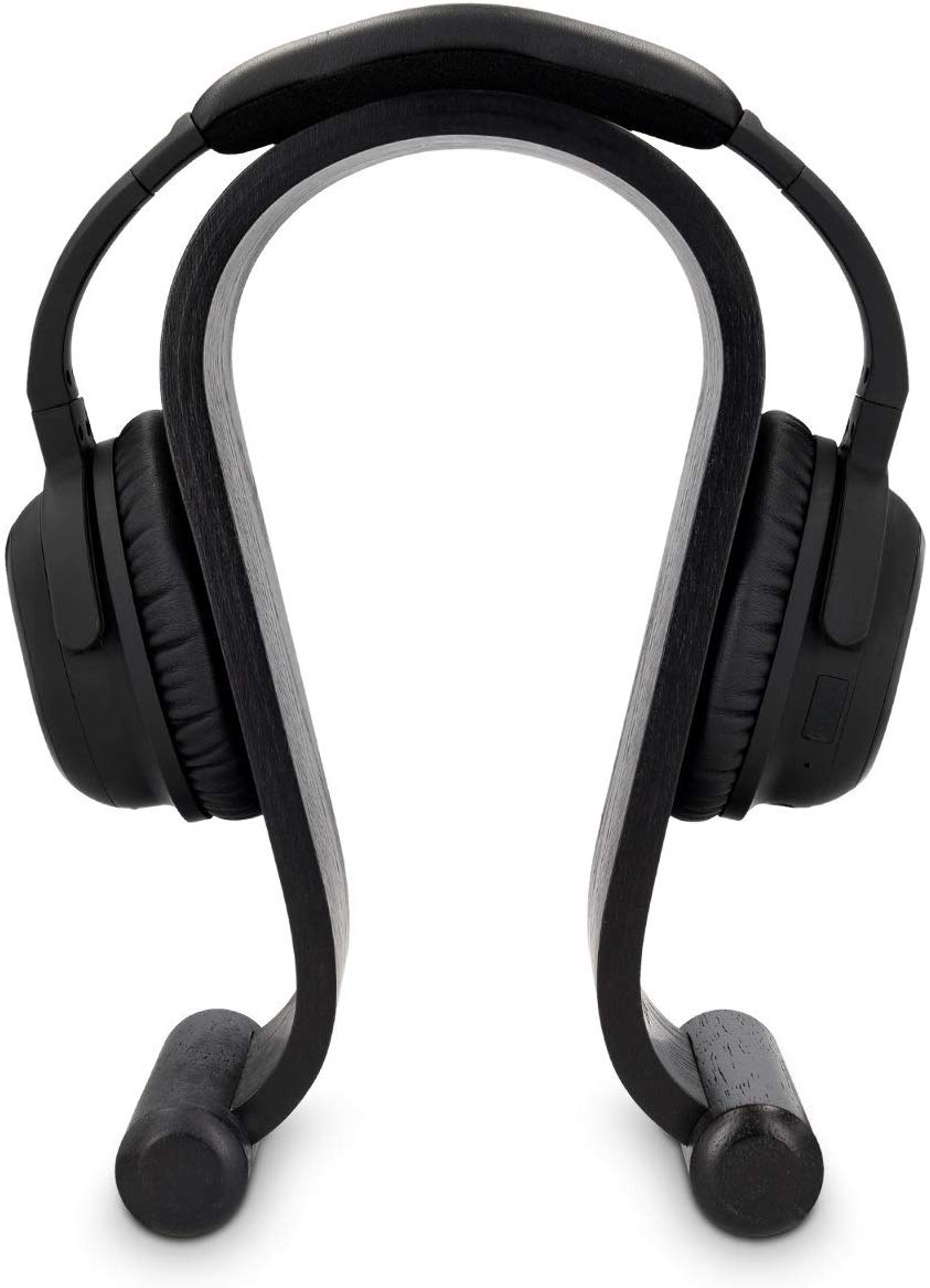 Kalibri Βάση Ακουστικών από Ξύλο - Black - 39069.01