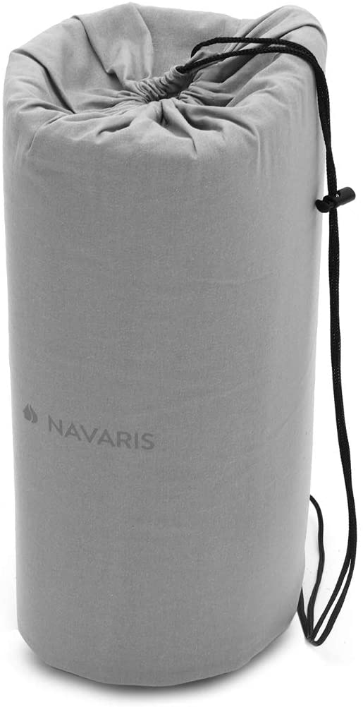Navaris 2-in-1 Acupressure Mat and Pillow Set Σετ 2 σε 1 Χαλάκι και Μαξιλάρι Μασάζ - Grey / Blue - 43899.25