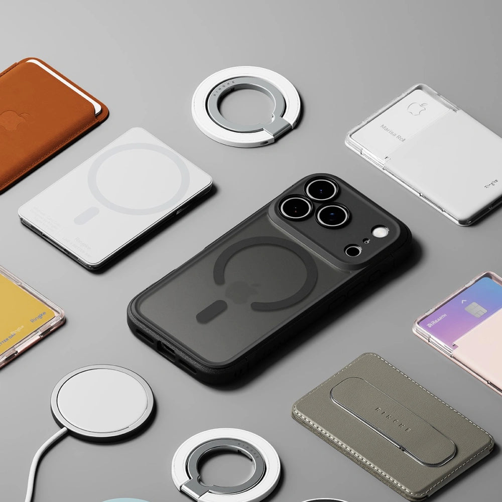 Ringke iPhone 17 Pro - Fusion Bold Magnetic - Σκληρή Θήκη με Πλαίσιο Σιλικόνης και MagSafe - Matte Black