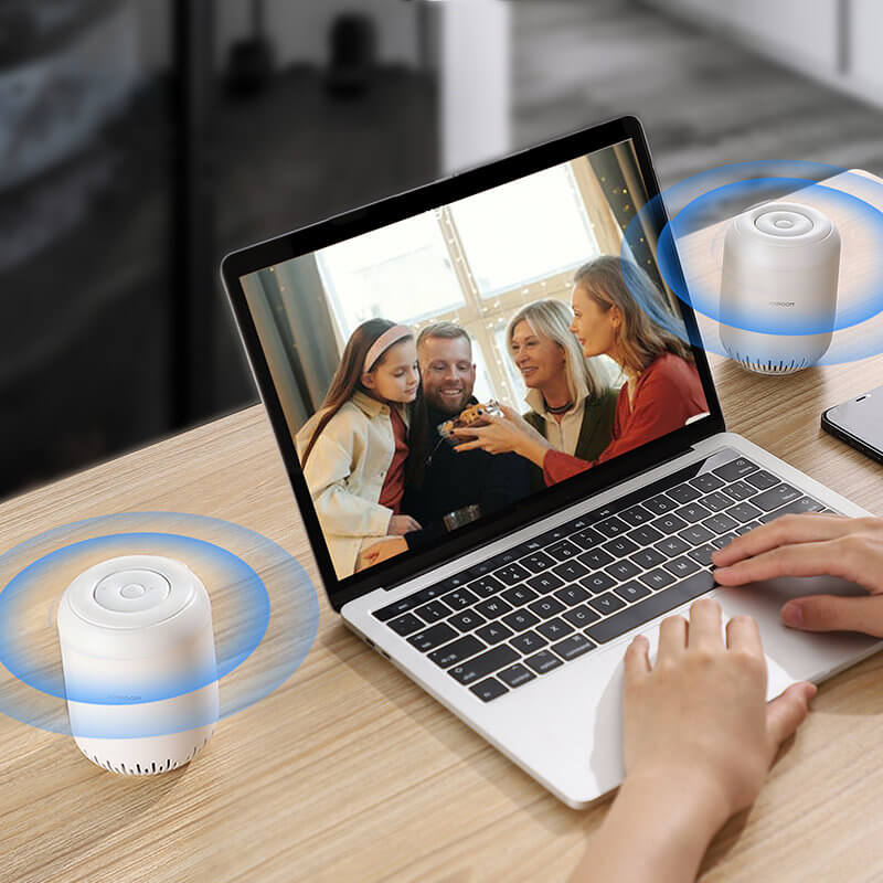 Joyroom Portable Wireless Bluetooth Speaker 5W 2200mAh - Φορητό Ηχείο Bluetooth - White - JR-ML01