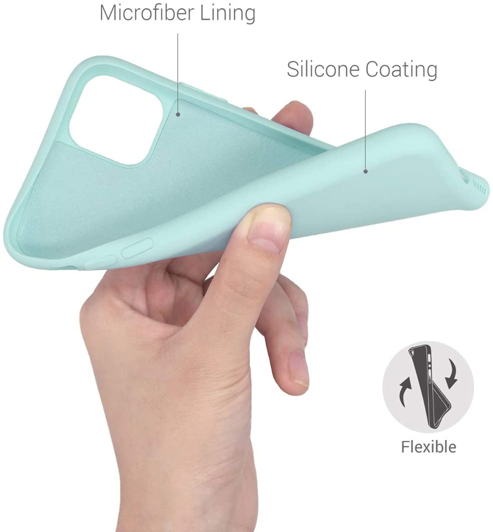 KW iPhone 11 Θήκη Σιλικόνης Rubberized TPU - Mint Matte - 50791.71