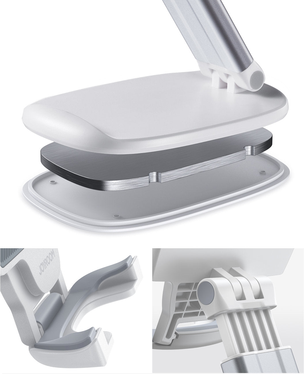 Joyroom Foldable Phone Stand Αναδιπλούμενη Βάση Στήριξης Κινητών - White - JR-ZS371