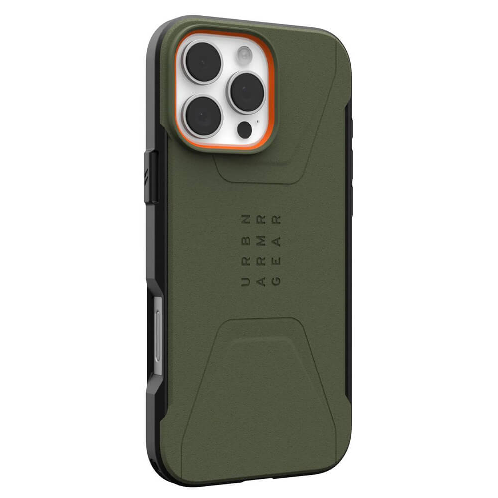UAG iPhone 16 Pro Max Civilian MagSafe Σκληρή Θήκη με MagSafe - Olive Drab
