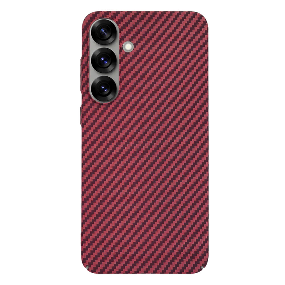 Techsuit Samsung Galaxy S25 Plus Σκληρή Θήκη Carbonite FiberShell - Red
