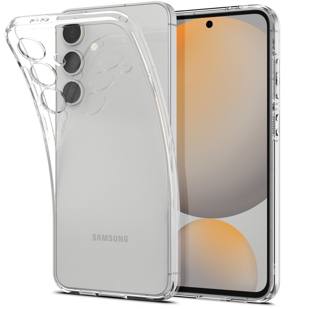 Spigen Samsung Galaxy S24 FE - Liquid Crystal Θήκη Σιλικόνης - Crystal Clear