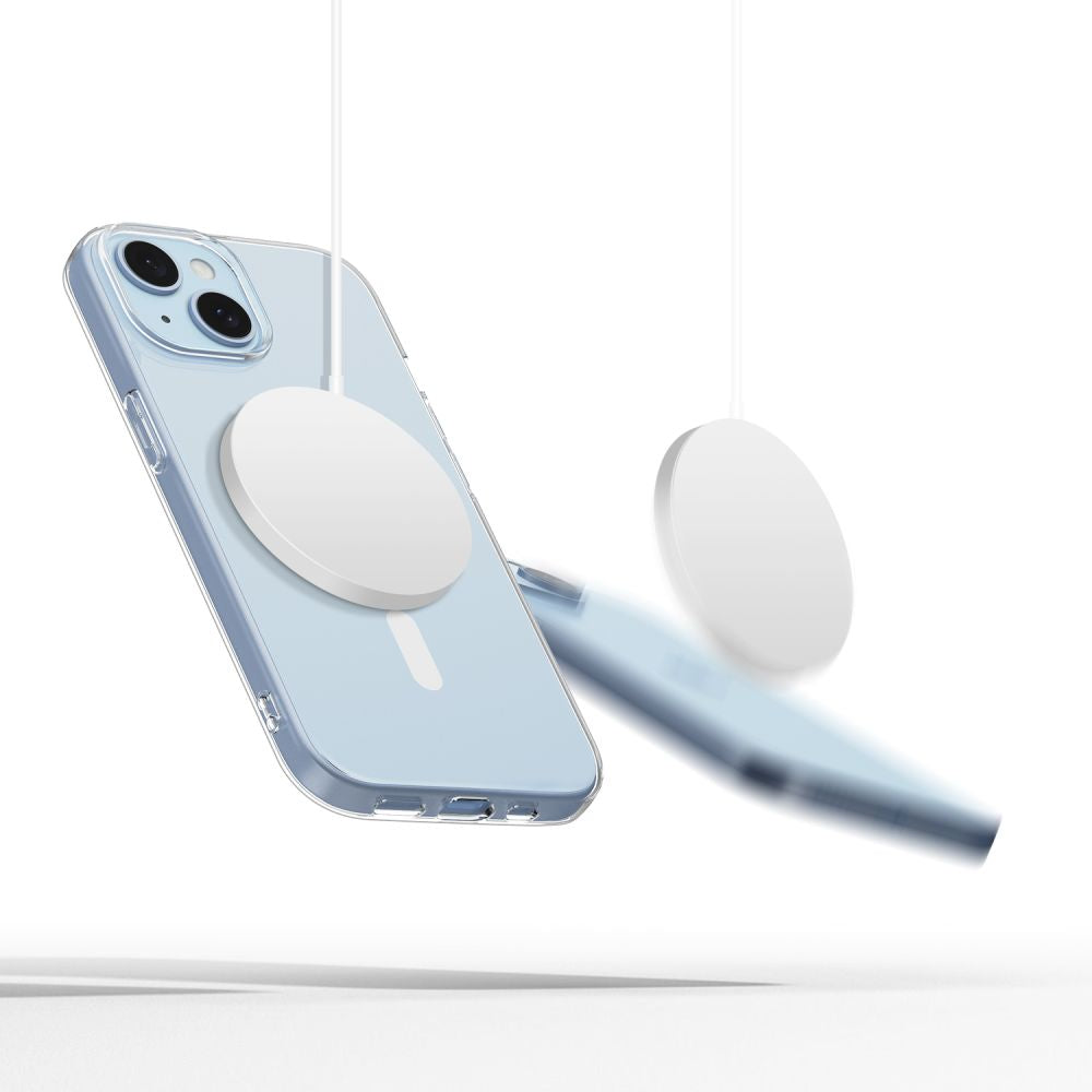 Tech-Protect iPhone 15 Flexair Θήκη Σιλικόνης TPU με MagSafe - Διάφανη
