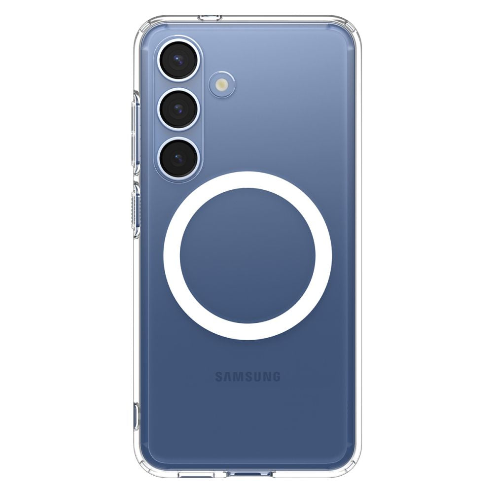 Spigen Samsung Galaxy S25 - Ultra Hybrid Mag - Σκληρή Θήκη με Πλαίσιο Σιλικόνης Και MagSafe - Clear / White