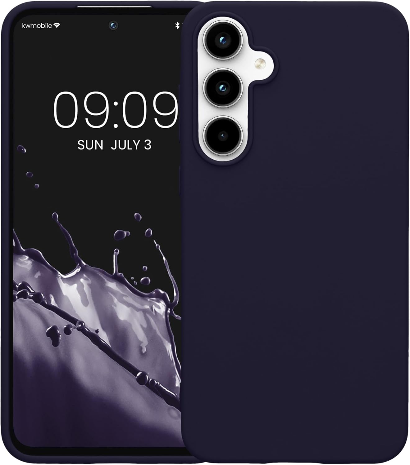 KW Samsung Galaxy A55 5G Λεπτή Θήκη Σιλικόνης TPU - Deep Ocean