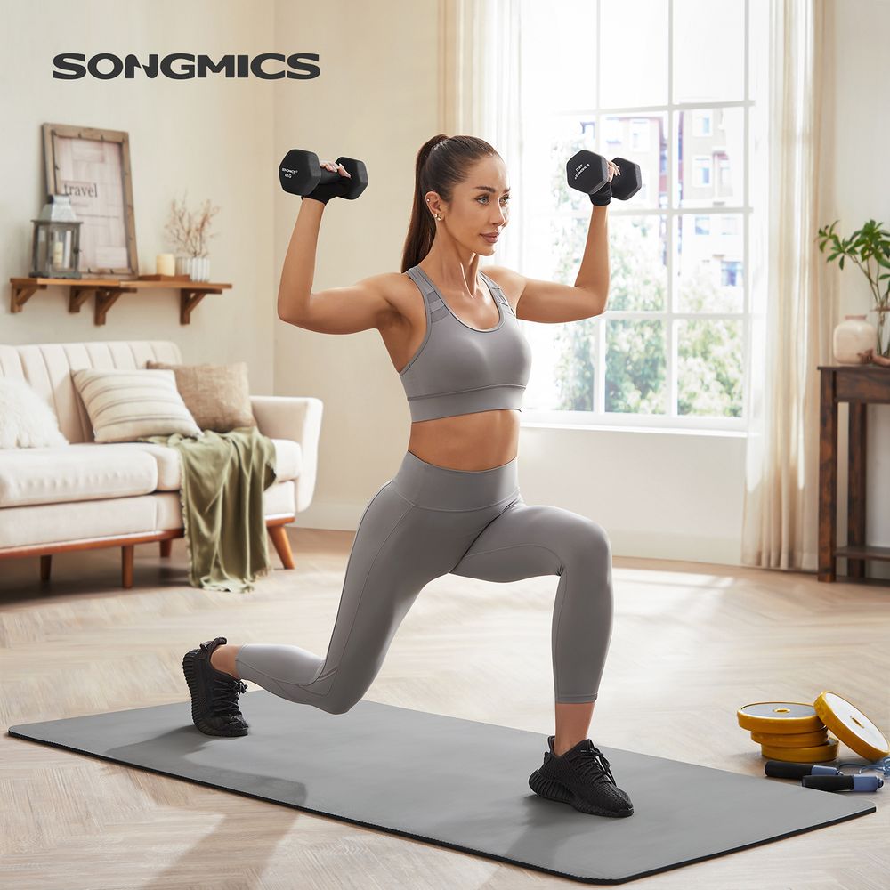 Songmics Σετ με 2 Βαράκια - 4 kg - Black - SYL068BK