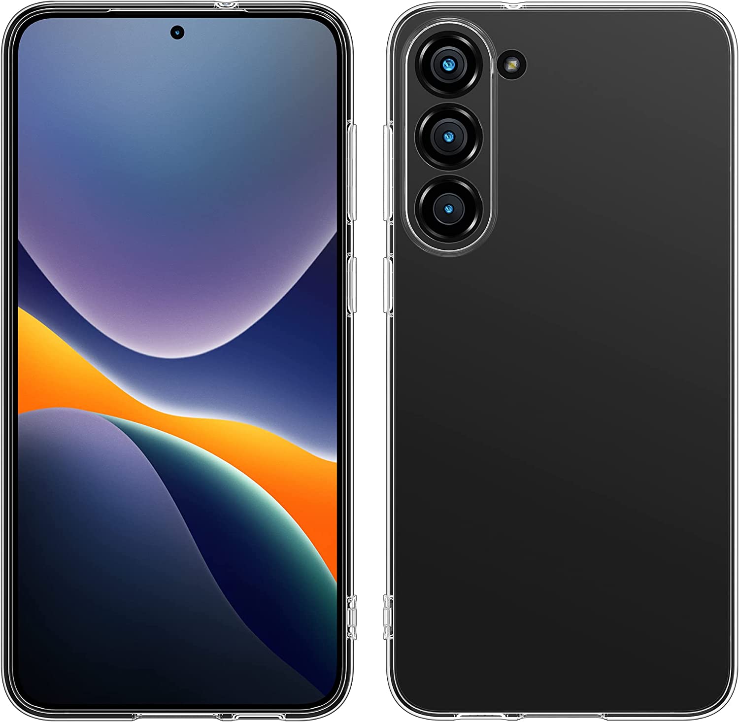 KW Samsung Galaxy S23+ Θήκη Σιλικόνης TPU - Διάφανη - 60318.03