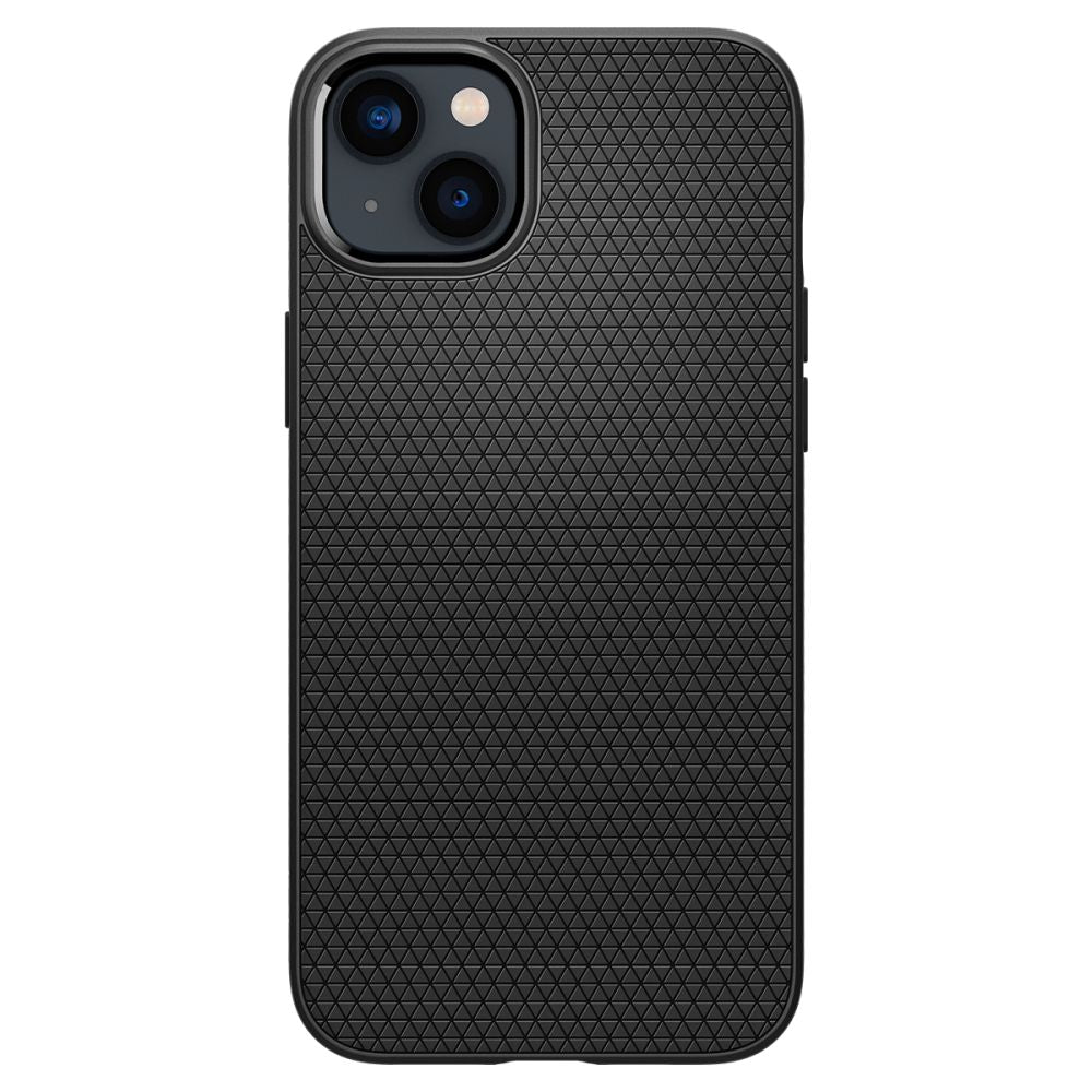 Spigen iPhone 14 Liquid Air Θήκη Σιλικόνης - Matte Black