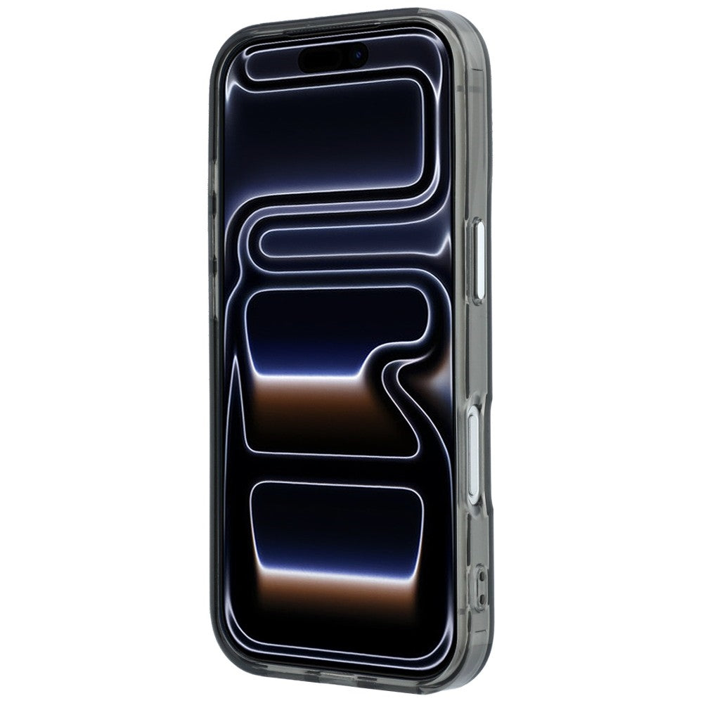 Lacoste iPhone 18 Pro / iPhone 17 Pro - Σκληρή Θήκη με Πλαίσιο Σιλικόνης MagSafe - IML Frosted Laquer Logo - Black