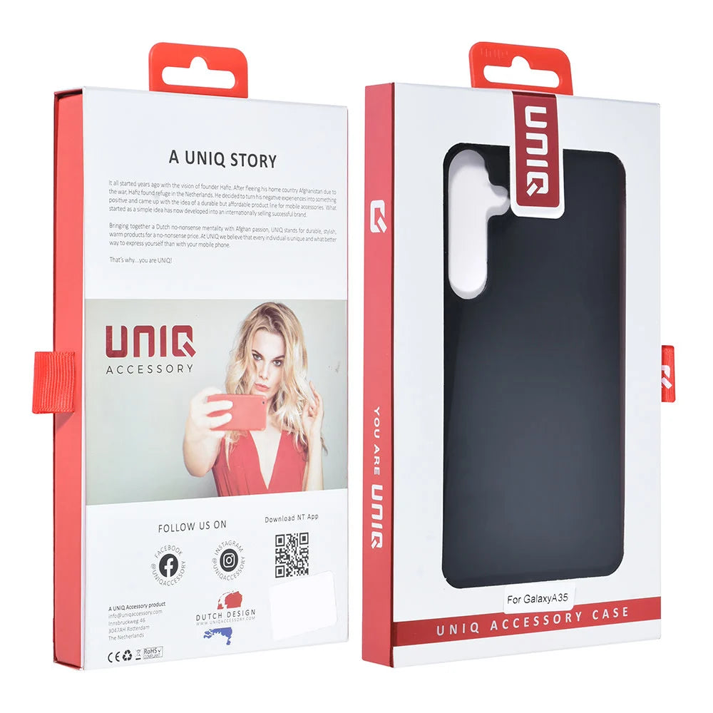 Tuniq Samsung Galaxy A35 5G Θήκη Σιλικόνης - Μαύρη