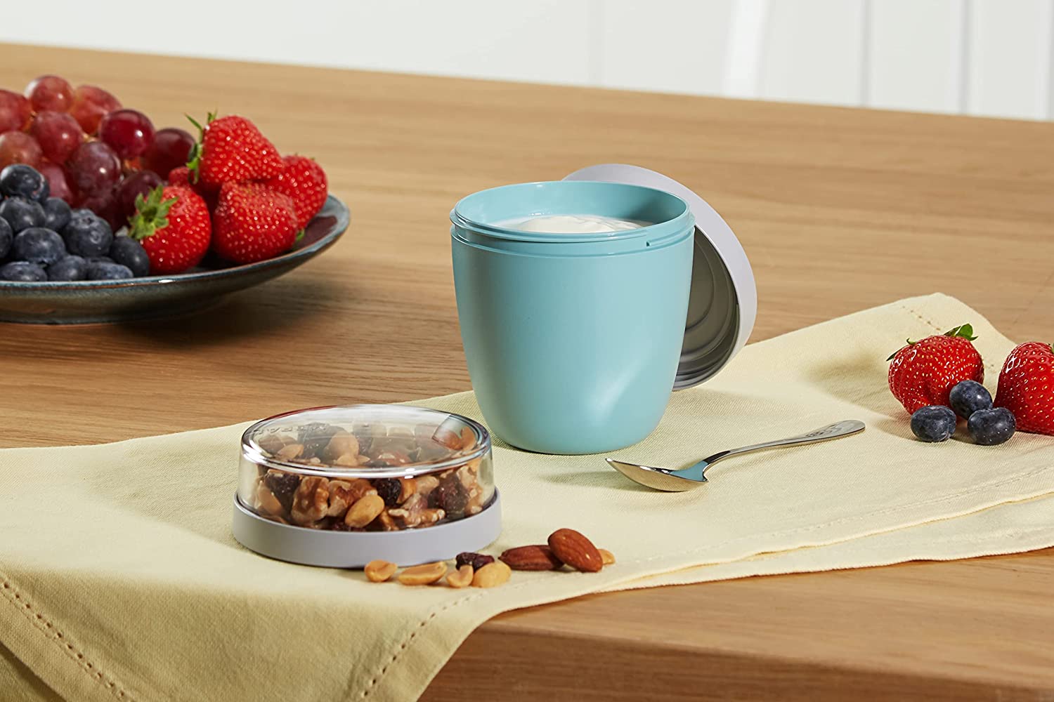 Mepal Lunch Pot Ellipse Mini - Δοχείο Φαγητού - BPA Free - 300ml - 120ml - Nordic Green