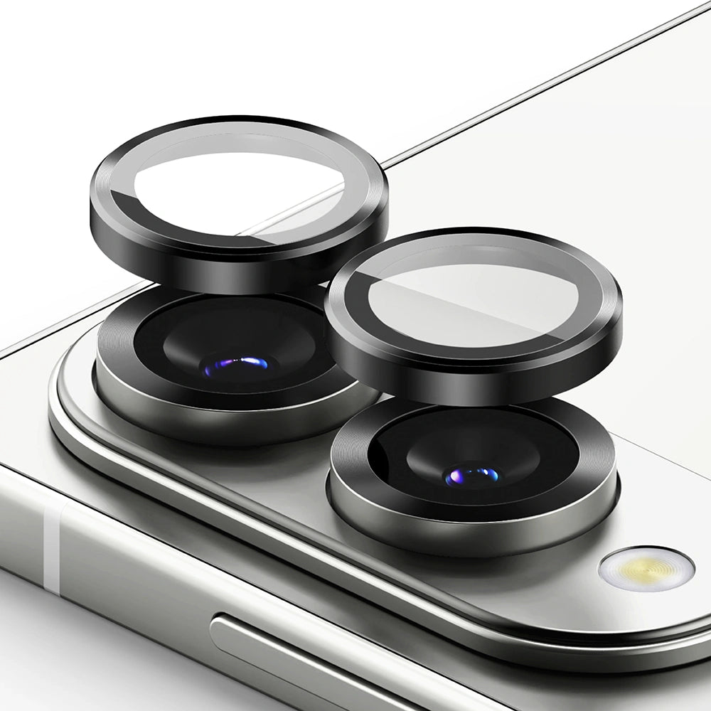 Ringke Samsung Galaxy S25 Edge - Lens Frame Glass Αντιχαρακτικό Γυαλί για την Κάμερα - Black