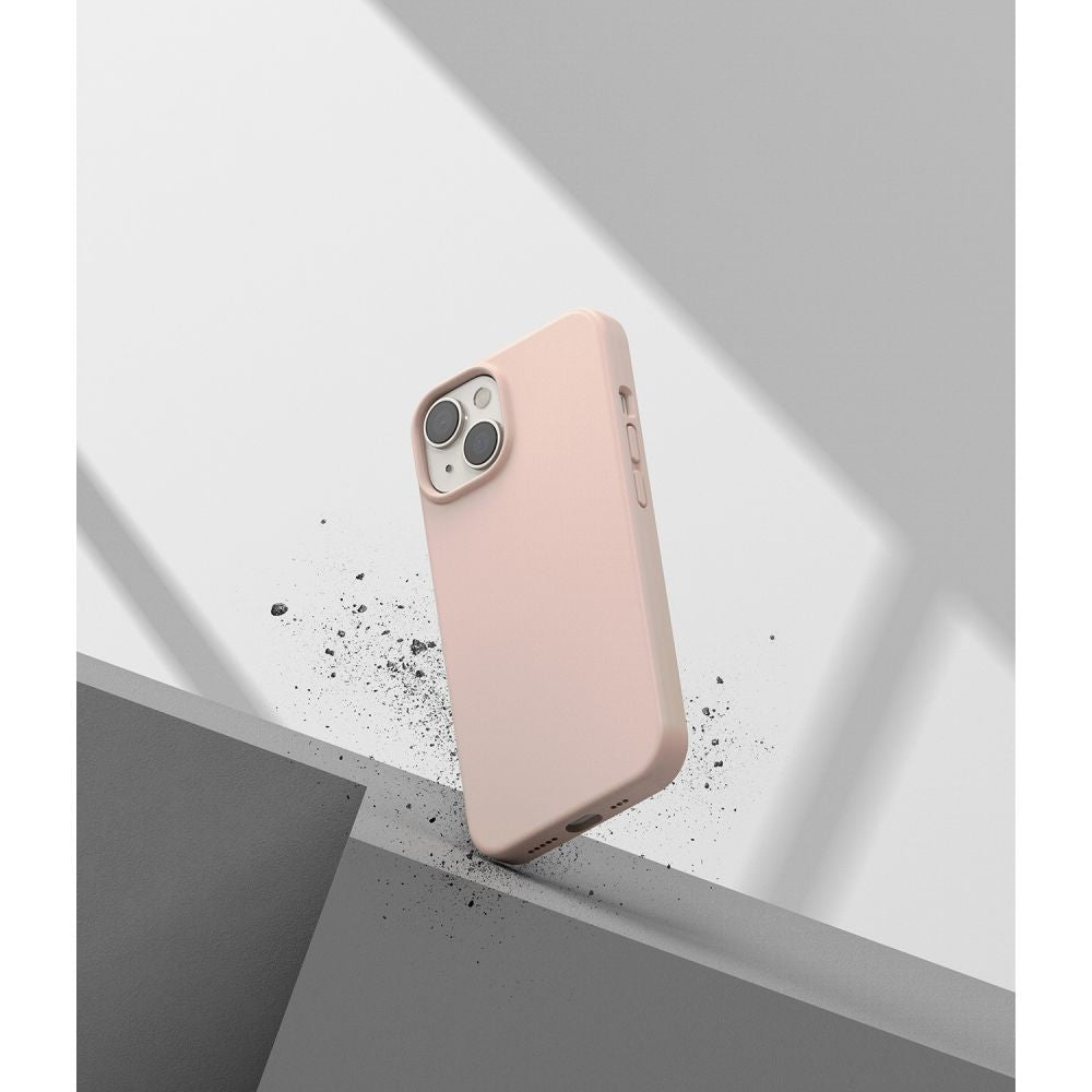 Ringke iPhone 14 Plus / iPhone 15 Plus Silicone Case Θήκη Σιλικόνης - Pink Sand