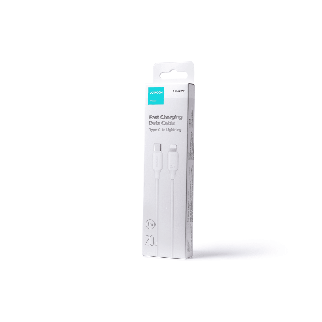 Joyroom S - CL020A9 PD 20W - Καλώδιο Δεδομένων και Φόρτισης Type - C to Lightning 1M - White