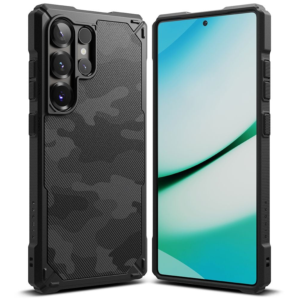 Ringke Samsung Galaxy S25 Ultra Rugged Gear Σκληρή Θήκη TPU - Camo Black