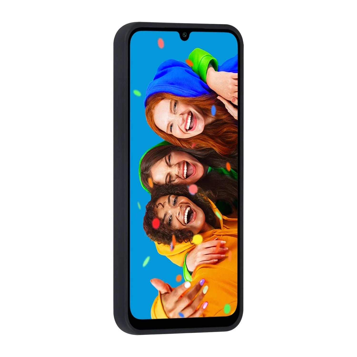 Tuniq Samsung Galaxy A25 5G Θήκη Σιλικόνης - Μαύρη