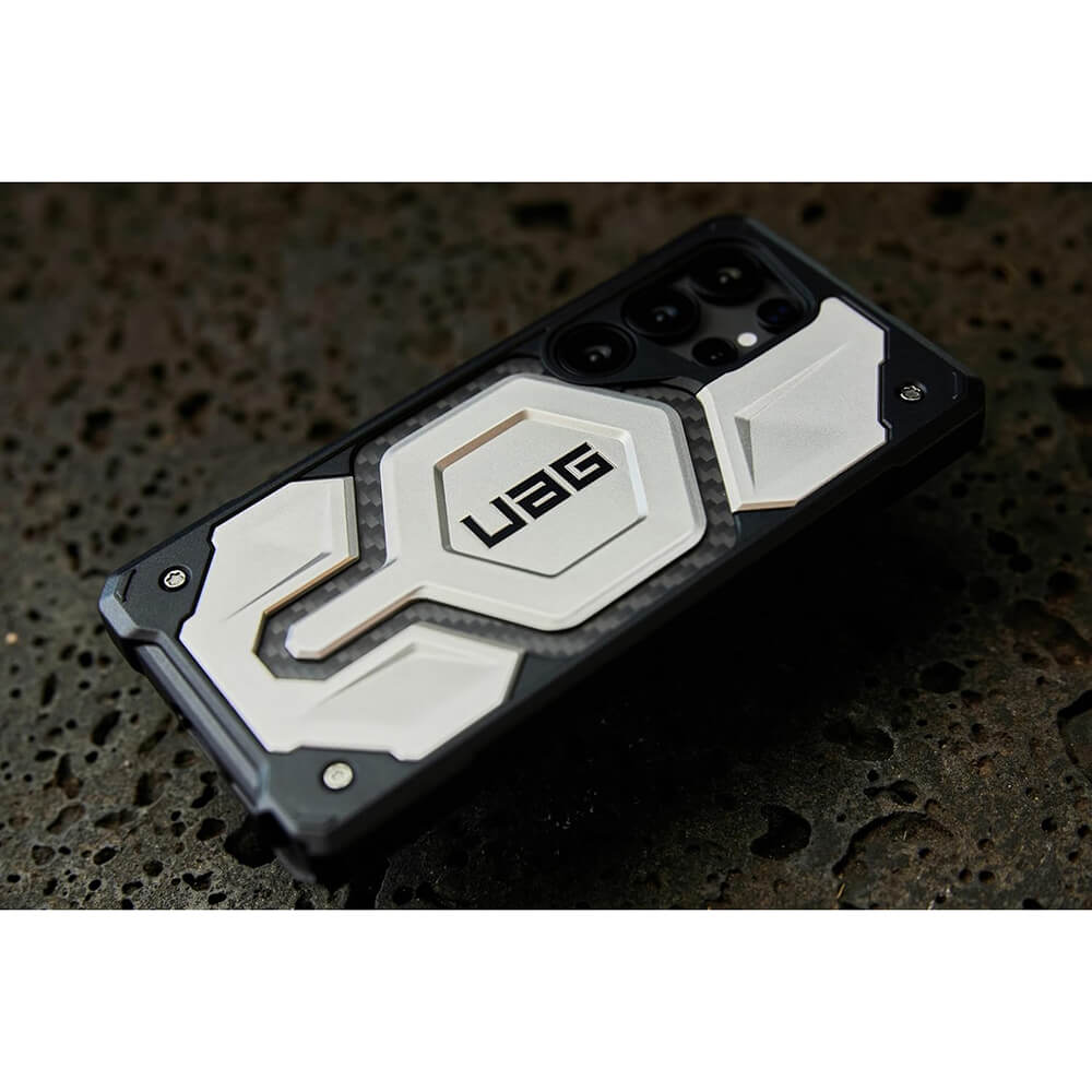 UAG Samsung Galaxy S25 Ultra Monarch Pro Series Σκληρή Θήκη με MagSafe - Titanium