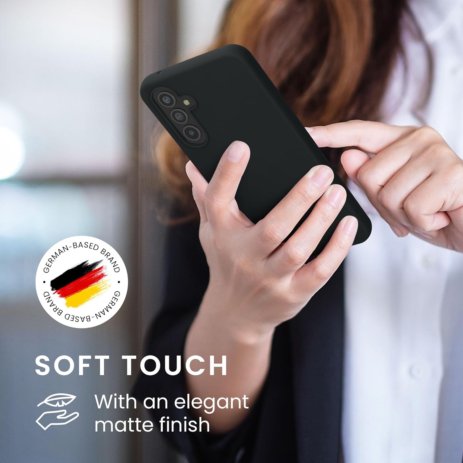 KW Samsung Galaxy A54 5G Θήκη Σιλικόνης TPU - Blueberry Blue