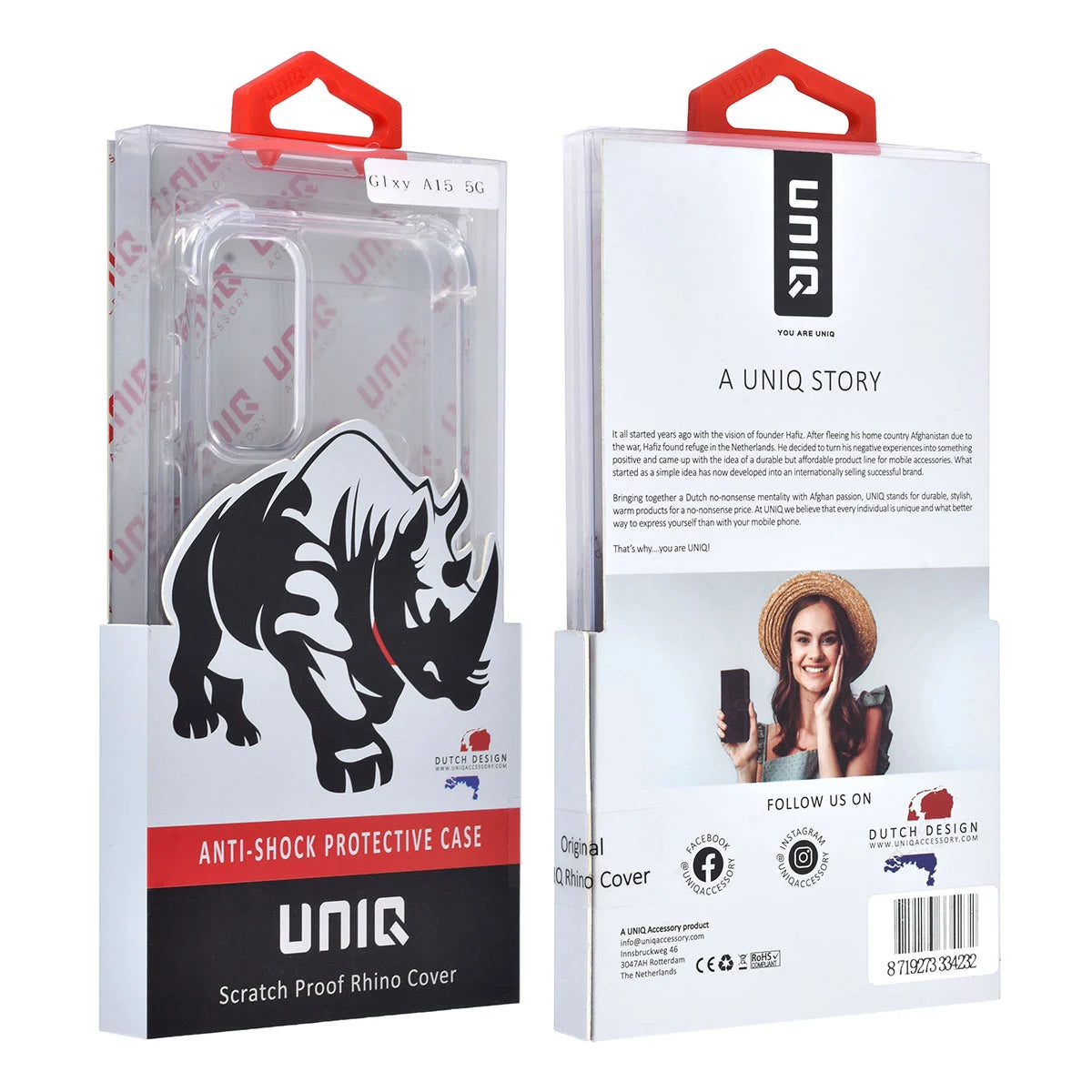 Tuniq Samsung Galaxy A15 4G / A15 5G Θήκη Σιλικόνης με Ενισχυμένες Γωνίες - Διάφανη