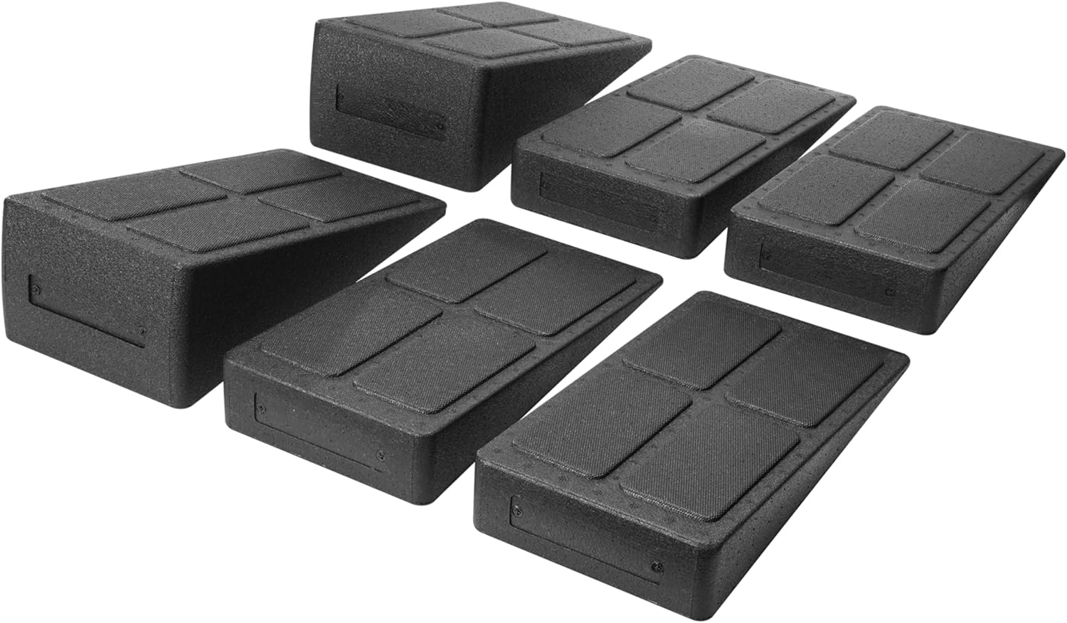 Navaris Σετ με 2 Σφήνες Ημικαθισμάτων / Squat - Black - 61740.01