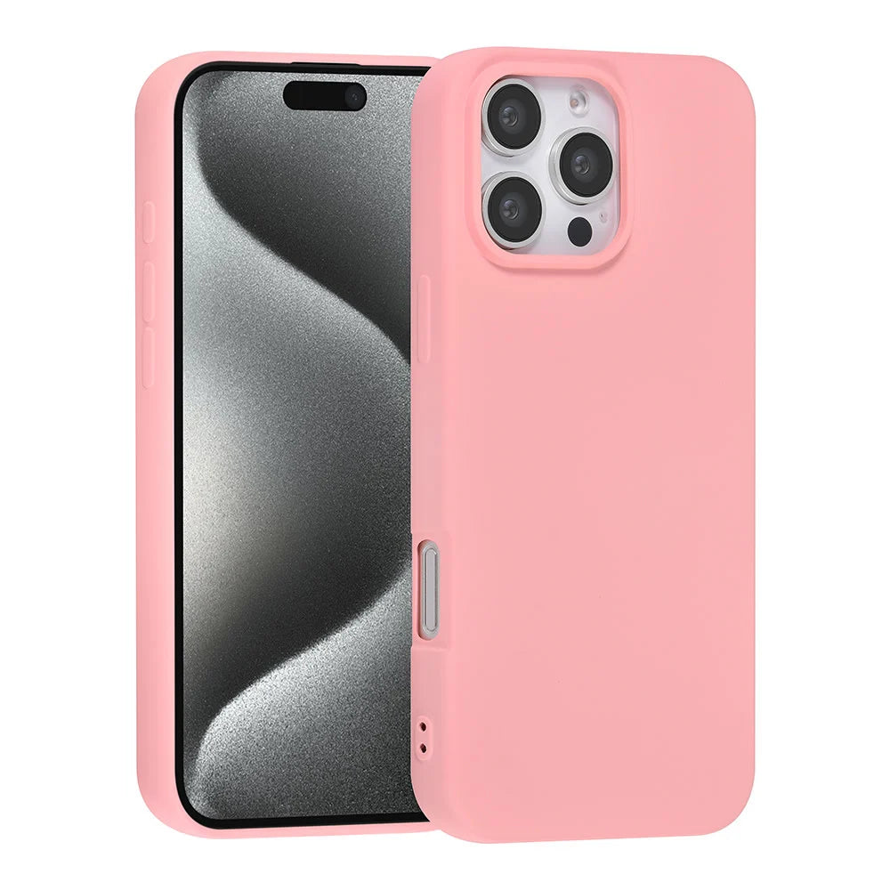 Tuniq iPhone 16 Pro Max Θήκη Σιλικόνης - Pink