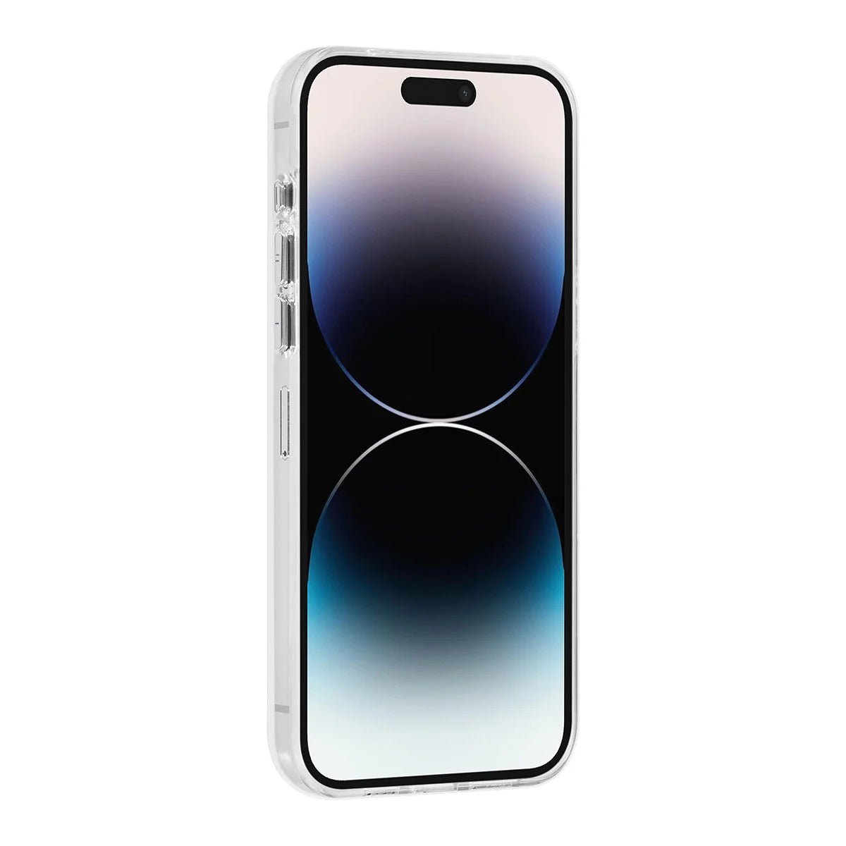 Tuniq iPhone 15 Pro Max - MagSafe Σκληρή Θήκη με Πλαίσιο Σιλικόνης - Διάφανη / Μπλε