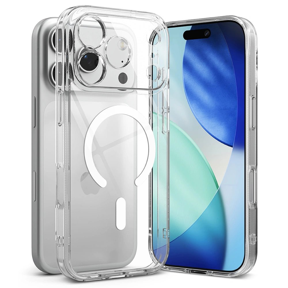 Ringke iPhone 17 Pro Max - Fusion Magnetic - Σκληρή Θήκη με Πλαίσιο Σιλικόνης και MagSafe - Διάφανη