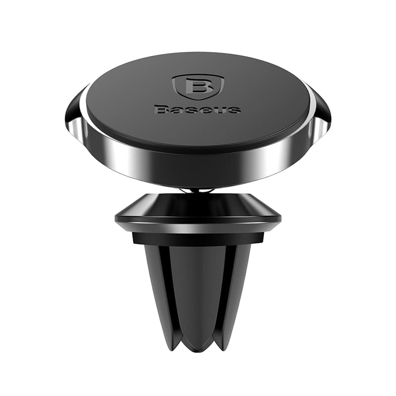 Baseus Small Ears Series Air Vent Magnetic Car Mount Holder for Smartphones / iPhones - Μαγνητική Βάση Αυτοκινήτου Αεραγωγού - Black - SUER - A01
