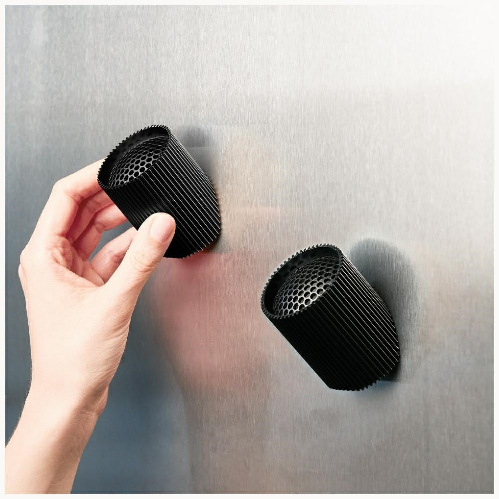 Lexon Σετ με 2 Μαγνητικά Φορητά Ηχεία Bluetooth - Ray Speaker - Black