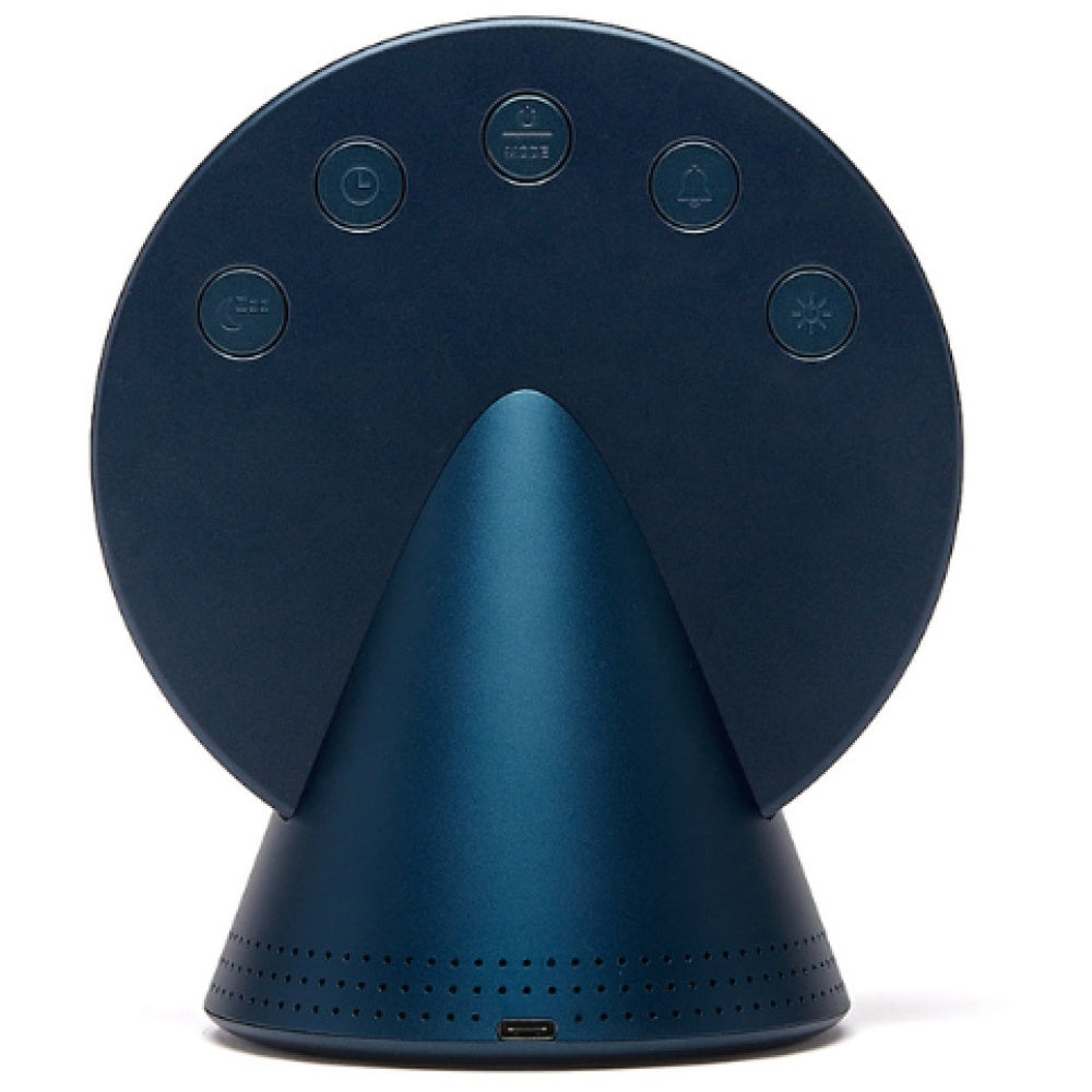 Lexon Ξυπνητήρι με Ραδιόφωνο & Bluetooth Ηχείο - Conic Clock - Blue