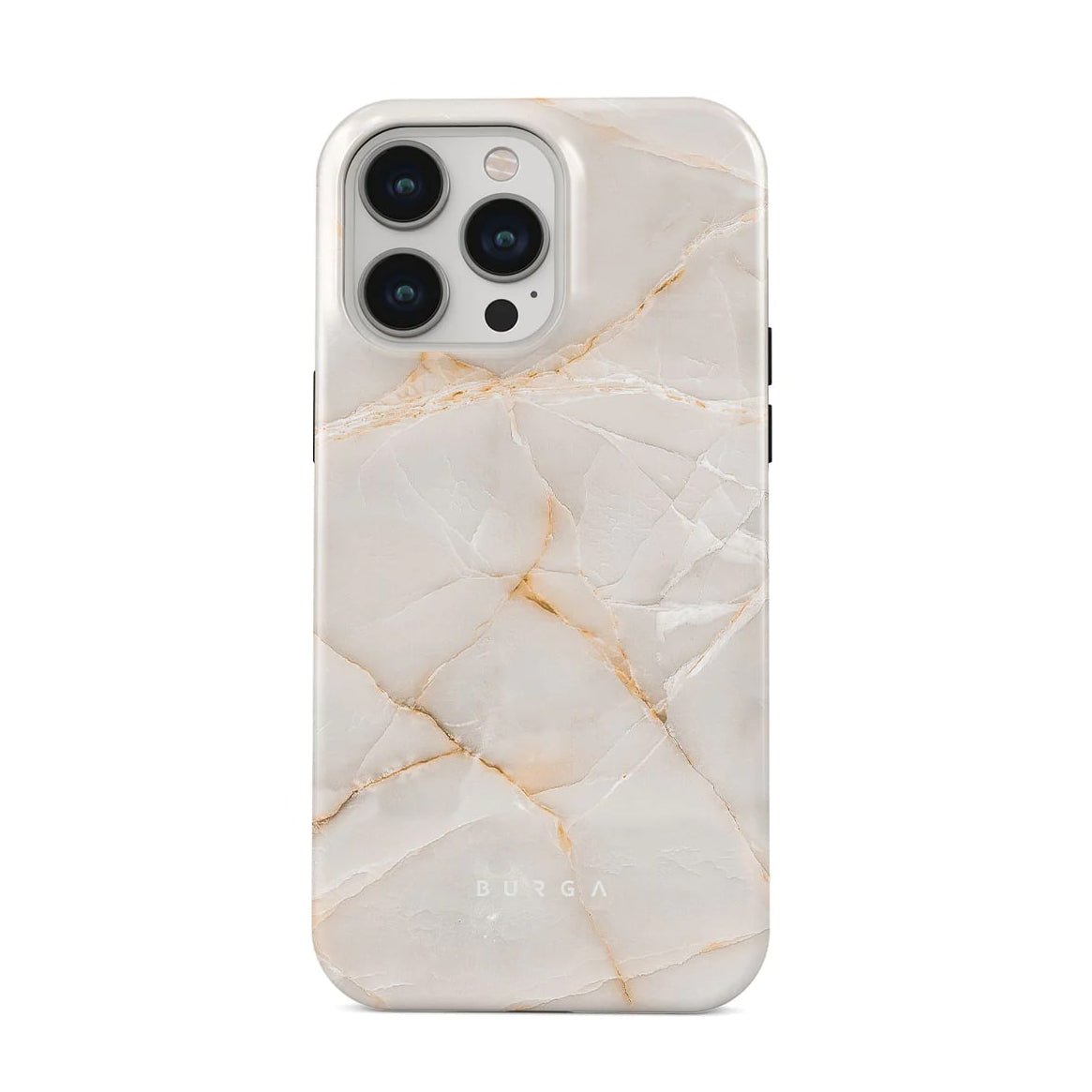 Burga iPhone 15 Pro Max Fashion Tough MagSafe Σκληρή Θήκη με MagSafe - Vanilla Sand