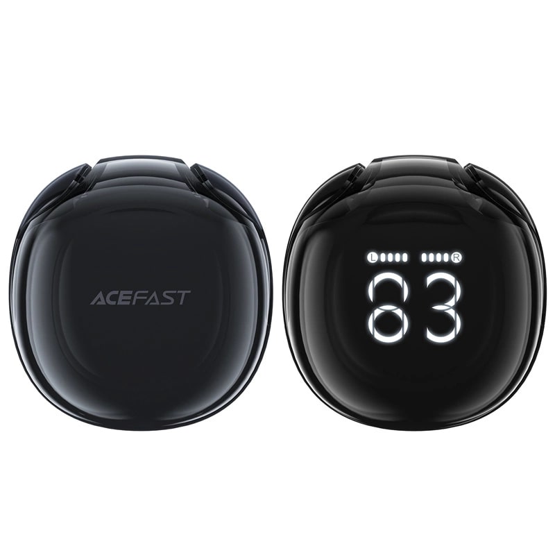 Acefast T9 Bluetooth 5.3 Ασύρματα ακουστικά για Κλήσεις / Μουσική - Black